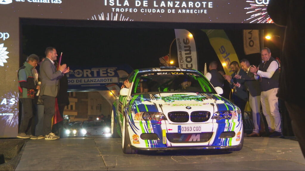 Arranca el Rallye Orvecame Isla de Lanzarote. Imagen RTVC