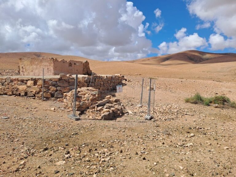El Cabildo de Fuerteventura mejora la seguridad del caserío de La Florida, del siglo XVIII