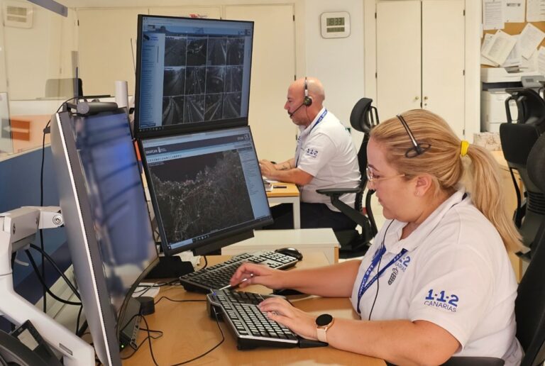 Un varón herido tras la colisión entre una moto y un turismo en Tenerife
