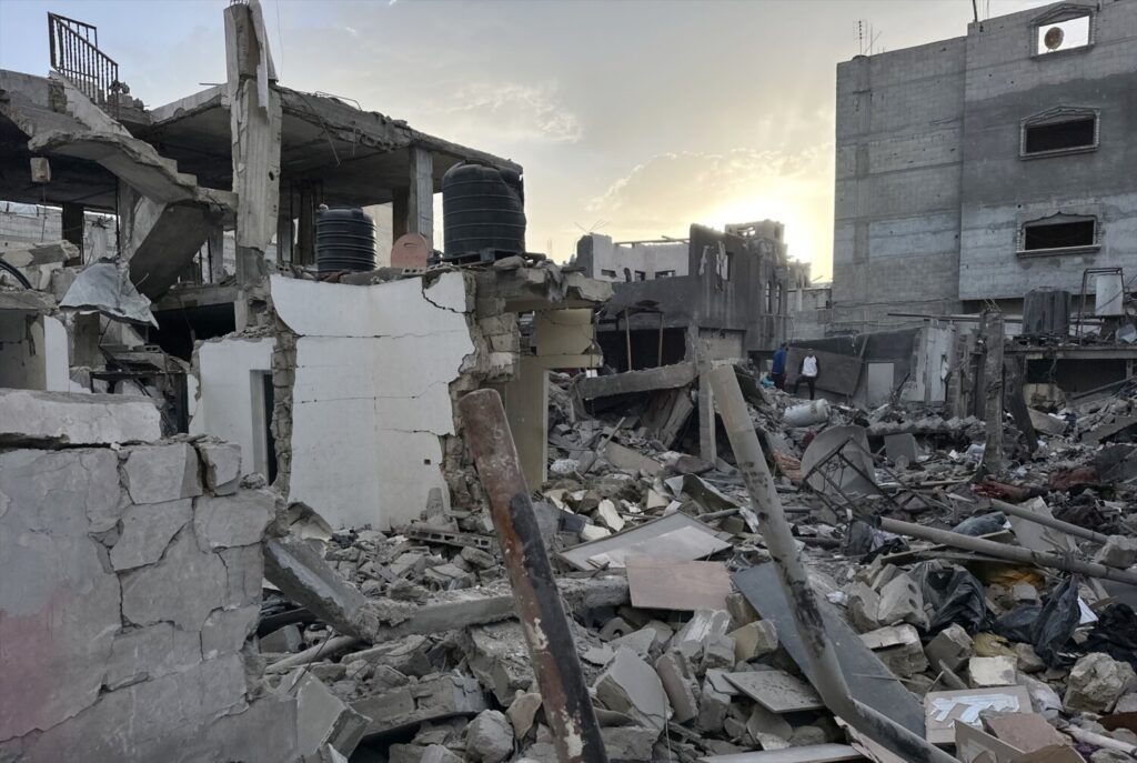 Edificios destruidos en Gaza: Imagen Europa Press / Contacto / Str Apaimages
