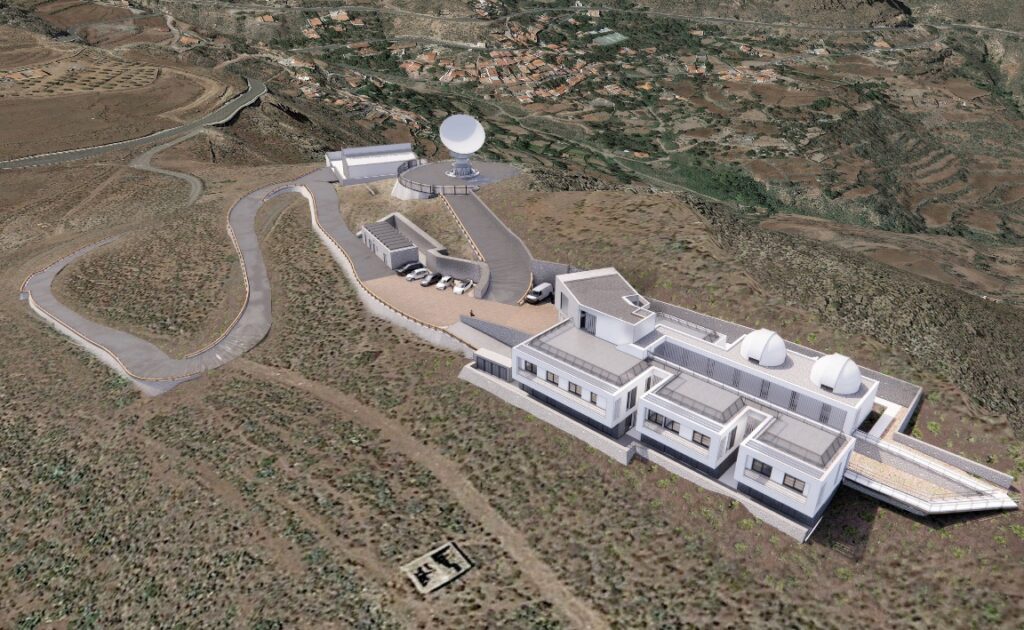 Comienza la construcción de la estación de Temisas. Simulación de la Futura estación de Temisas / Gobierno de España.