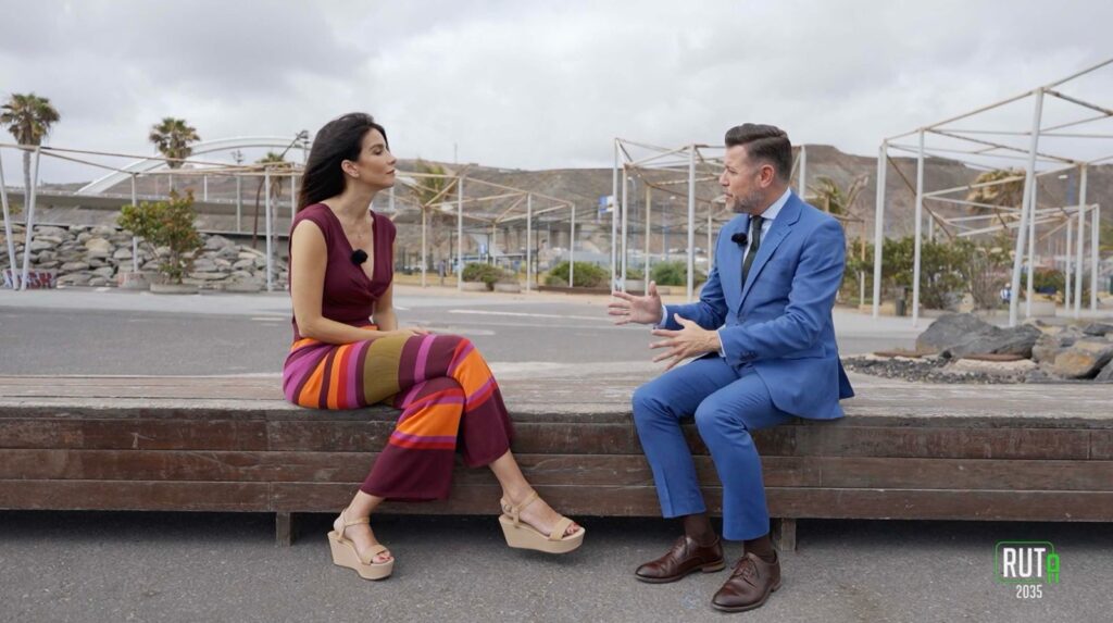 Teodoro Sosa y Yara de León en 'RUTA 2035'