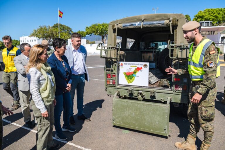 Tenerife renovará con Defensa la ‘Operación Prometeo’ para vigilar y prevenir incendios en verano