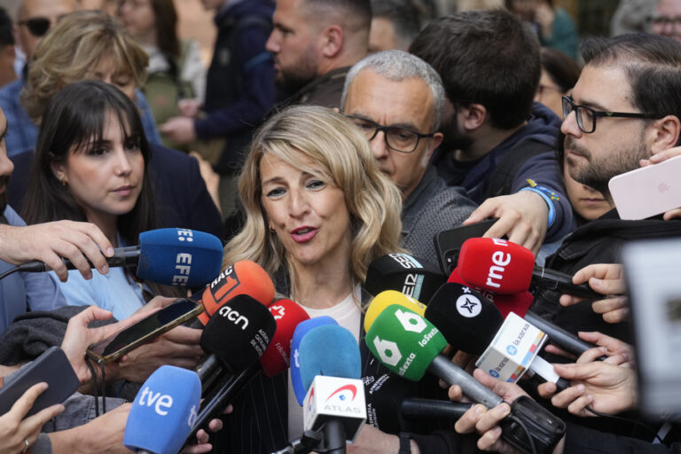 Yolanda Díaz anuncia que el próximo Consejo de Ministros aprobará la ley de reducción de jornada laboral