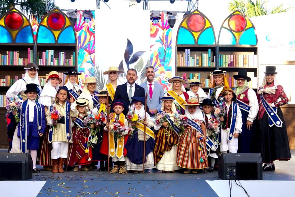 Marc Hernández y Attenya Chinea, elegidos Mago y Maga Infantil de las Fiestas de Mayo. Marc Hernández Díaz y Attenya Chinea González, los nuevos Mago y Maga Infantil de las Fiestas de Mayo de Santa Cruz de Tenerife 2025/ Ayuntamiento de Santa Cruz de Tenerife.