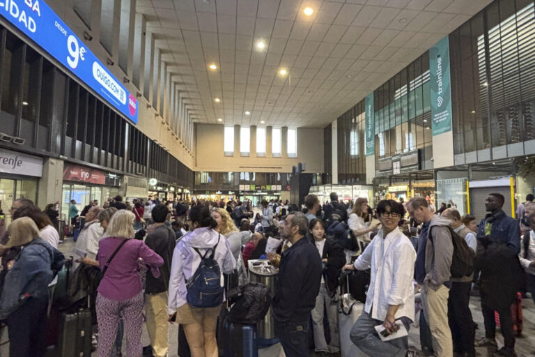 Todas las imágenes del apagón eléctrico en España