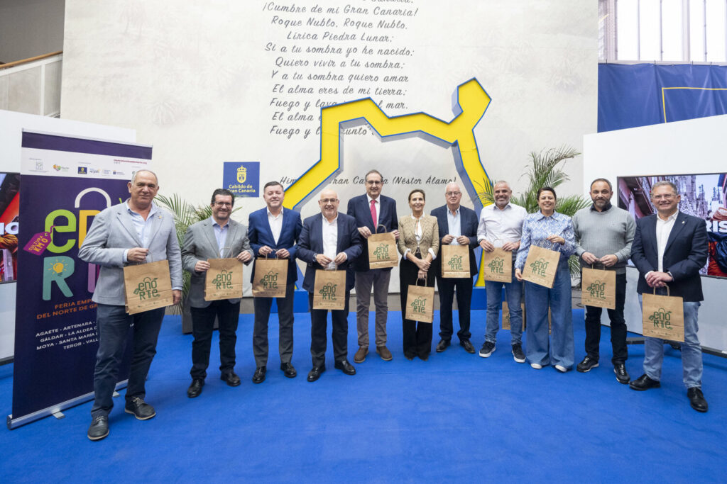 El Norte de Gran Canaria celebra la XXIII Feria ENORTE. Presentación oficial del XXIII Feria Empresarial Norte de Gran Canaria ENORTE 2025/ Cabildo de Gran Canaria.