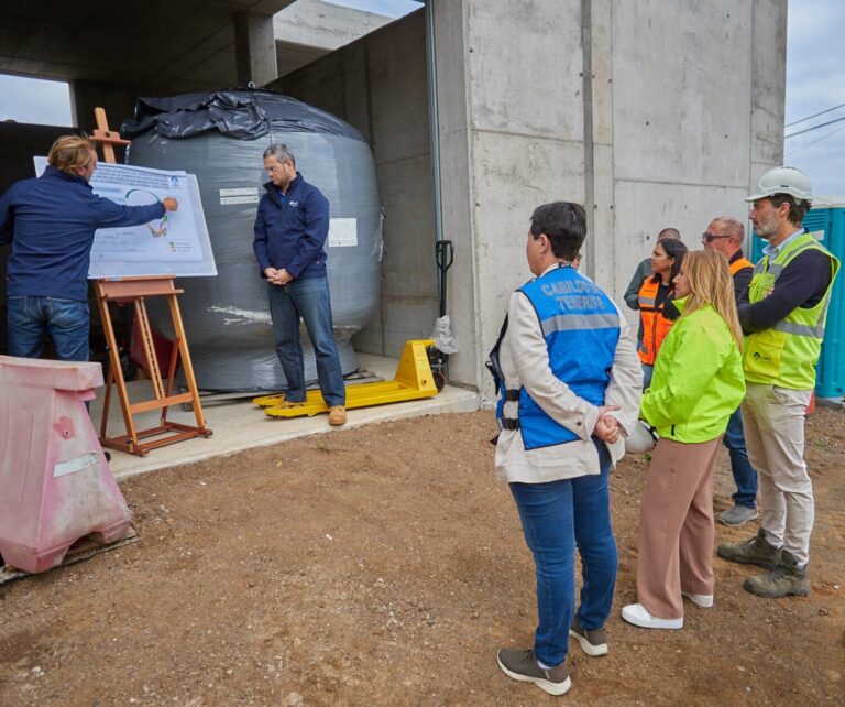 La estación del bombeo de Santa Úrsula estará acabada en septiembre