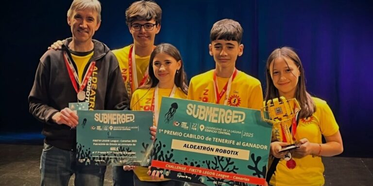 ‘Aldeatrón Robotix’ renuncia al mundial de la First Lego League por falta de patrocinio