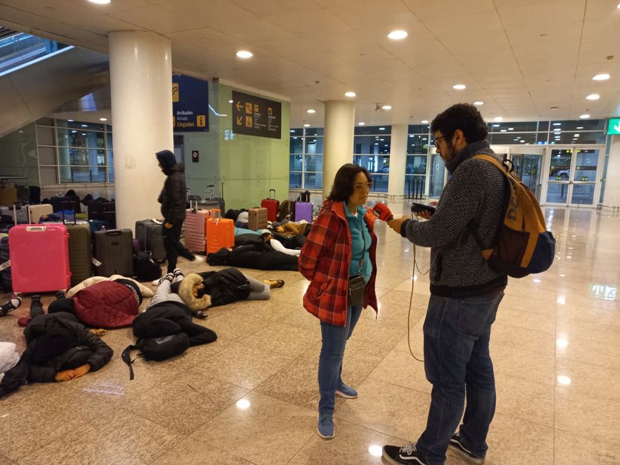 Educación gestiona la vuelta segura de los alumnos de Telde bloqueados en Barcelona