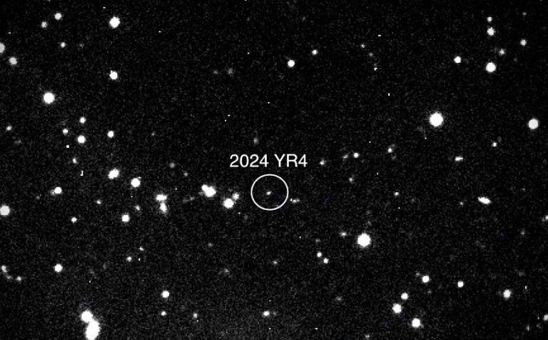 Aumenta la probabilidad de impacto del asteroide 2024 YR4 en la Luna
