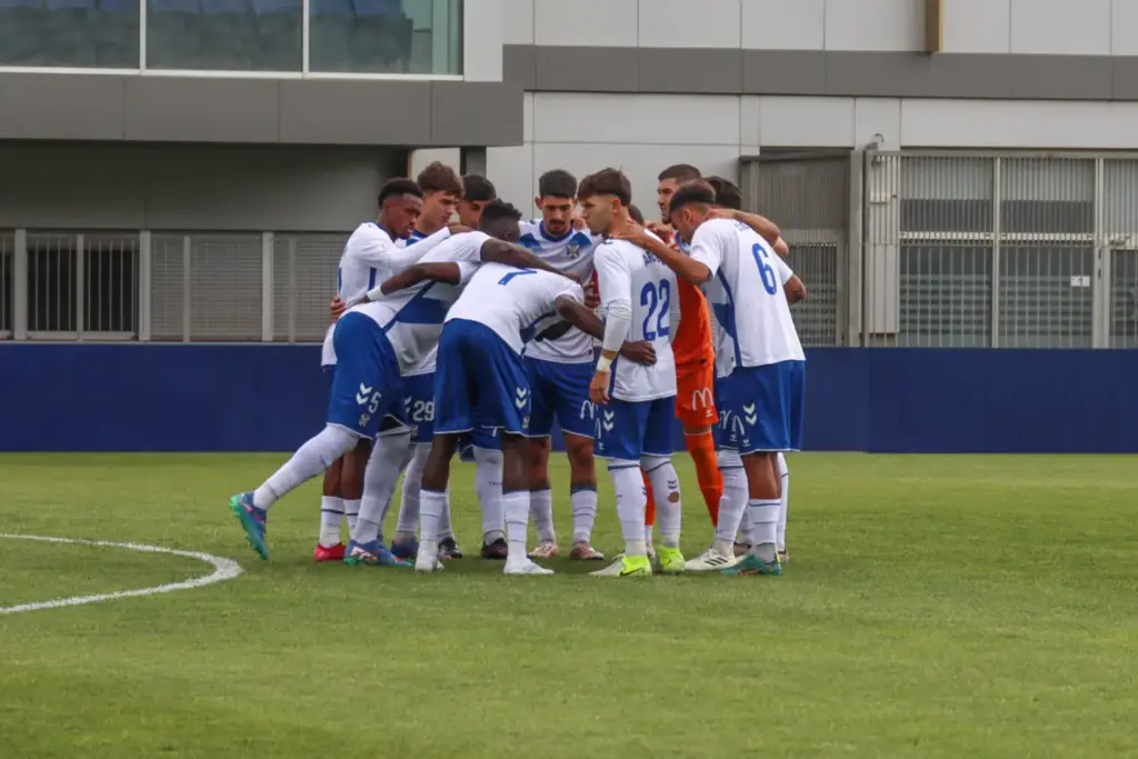 Imagen de archivo de los jugadores del CD Tenerife B