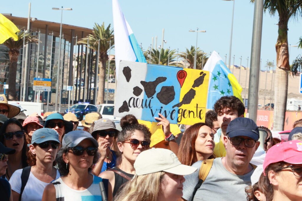 La manifestación en Tenerife comenzará a las 11.00 horas partiendo desde la Plaza Weyler de Santa Cruz bajo el lema 'Canarias dice basta'