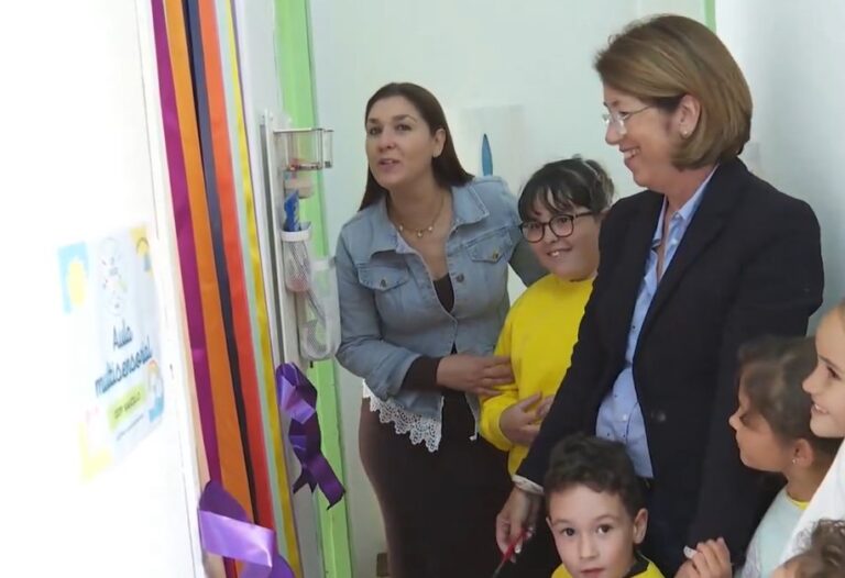 El colegio del Saucillo de Gáldar inaugura su aula multisensorial