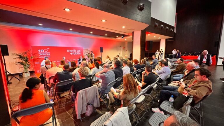 Congreso Insular del PSOE de Tenerife que renueva su comité ejecutivo con el 83,5 % de los votos