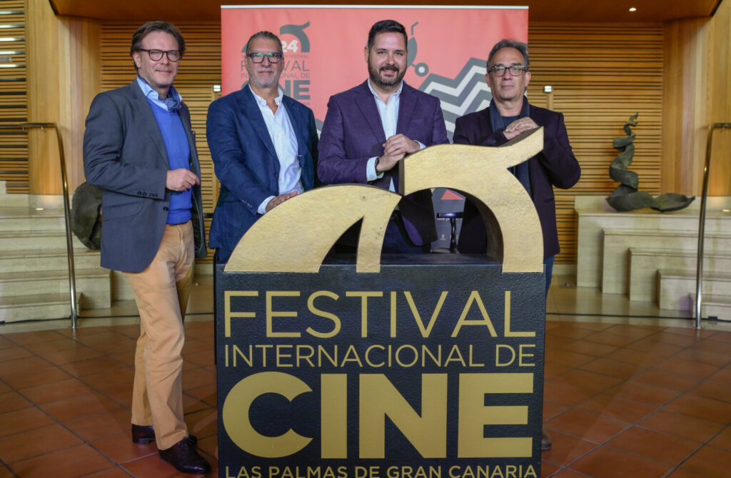 El 24º Festival Internacional de Cine de Las Palmas de Gran Canaria rinde tributo a Lynch. 14.04.2025. Auditorio Alfredo Kraus. Presentación del Festival internacional de cine de LPGC. Las Palmas de Gran Canaria. Fotos: Eros Santana.
