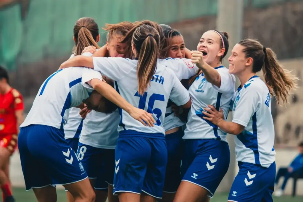 Jugadoras del Fundación CD Tenerife. Imagen CD Tenerife
