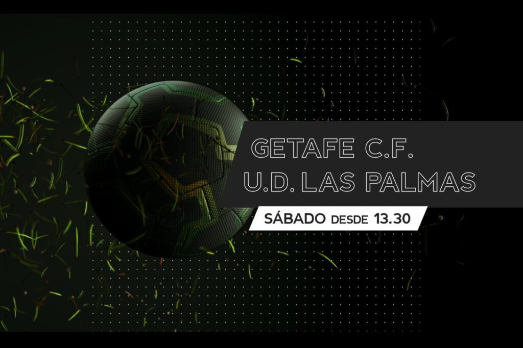 Televisión Canaria ofrece en directo el Getafe CF - UD Las Palmas, un partido vital para los amarillos