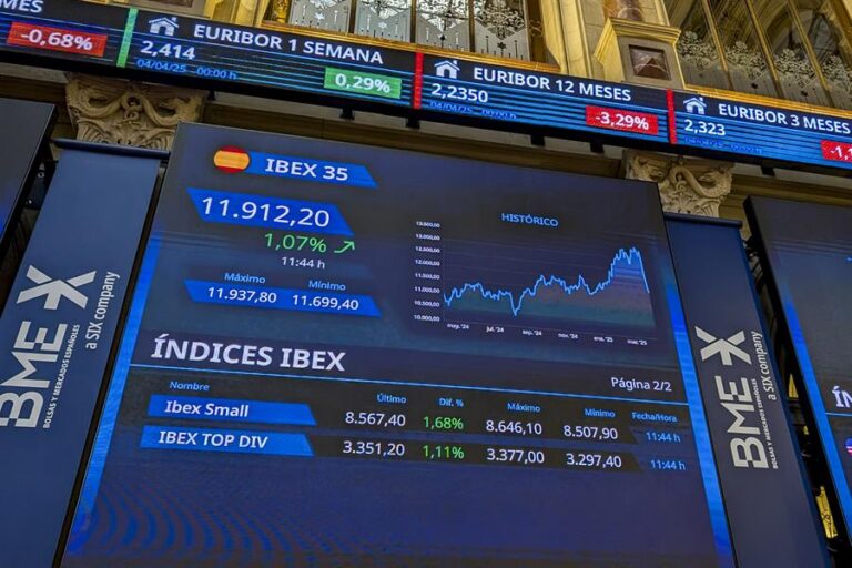 La bolsa española y los mercados internacionales intentan superar el «miedo» a los aranceles