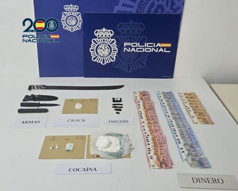 Desmantelan un punto de venta de droga en Santa Cruz de Tenerife