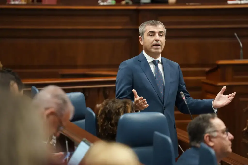 Manuel Domínguez, vicepresidente de Canarias. Imagen EFE