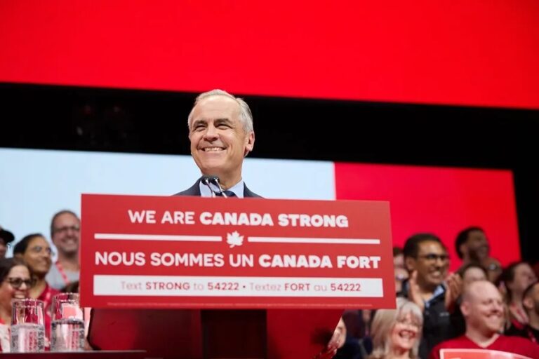 Mark Carney, ganador de las elecciones canadienses, promete hacer frente a Trump