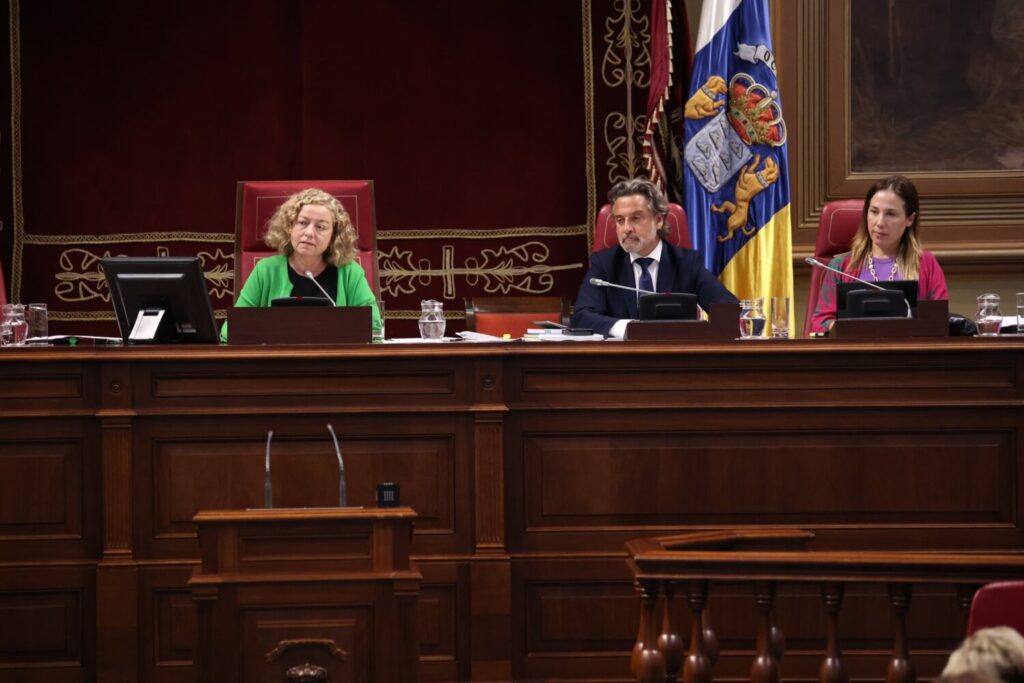 Pleno del Parlamento de Canarias. Parcan