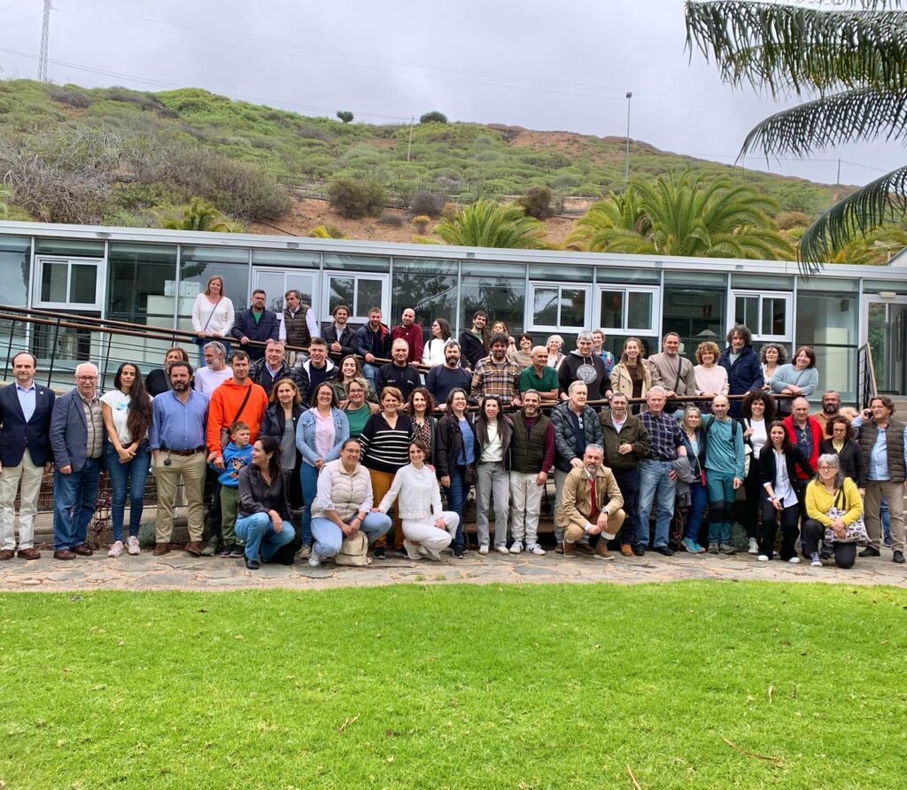 Gran Canaria celebra QueRed con más de 70 queserías. Participantes en la Asamblea QueRed celebrada en Gran Canaria/ Cabildo de Gran Canaria.