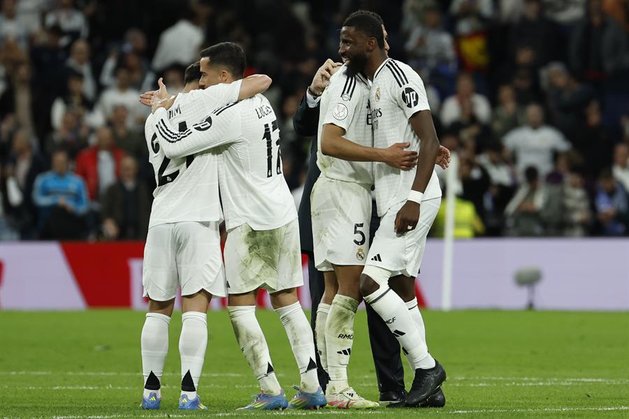 El Real Madrid, primer finalista de la Copa del Rey 2025. Imagen EFE