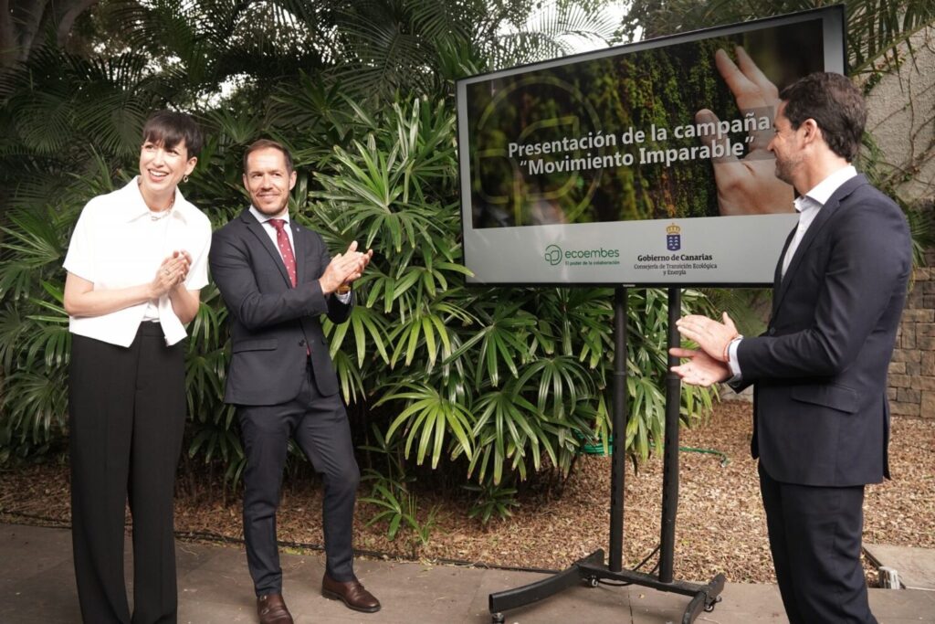Presentación de la campaña "Movimiento imparable". Imagen Gobierno de Canarias