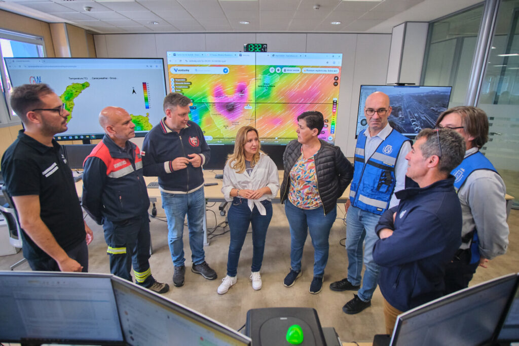 Responsables emergencias tenerife