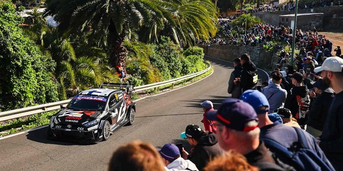 Rally Islas Canarias – Rally de España. El piloto finlandés Kalle Rovanpera. Imagen de recurso WRC