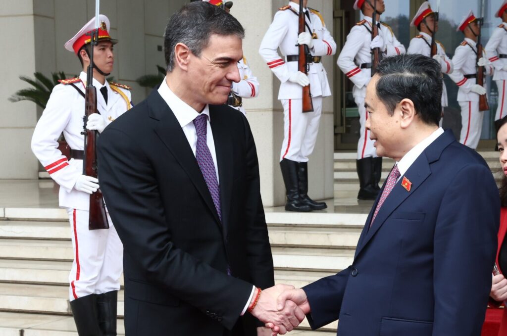 Pedro Sánchez visita Vietnam. Imagen La Moncloa