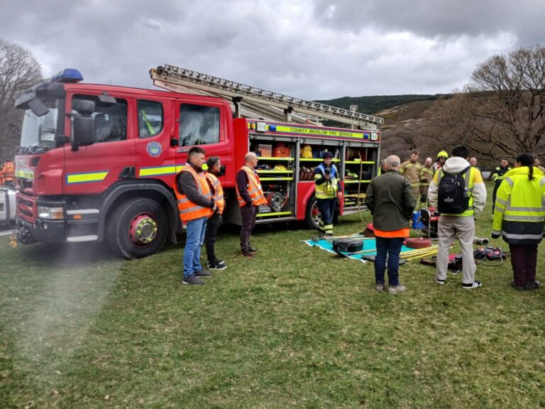 Tenerife participa como observador en un simulacro de incendio en Irlanda