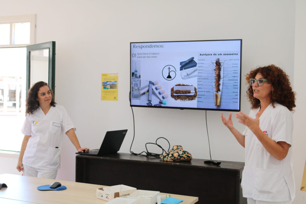 Sanitarios de Lanzarote se forman para ayudar a dejar de fumar. Taller sobre deshabituación tabáquica en Lanzarote/ Consejería de Sanidad.