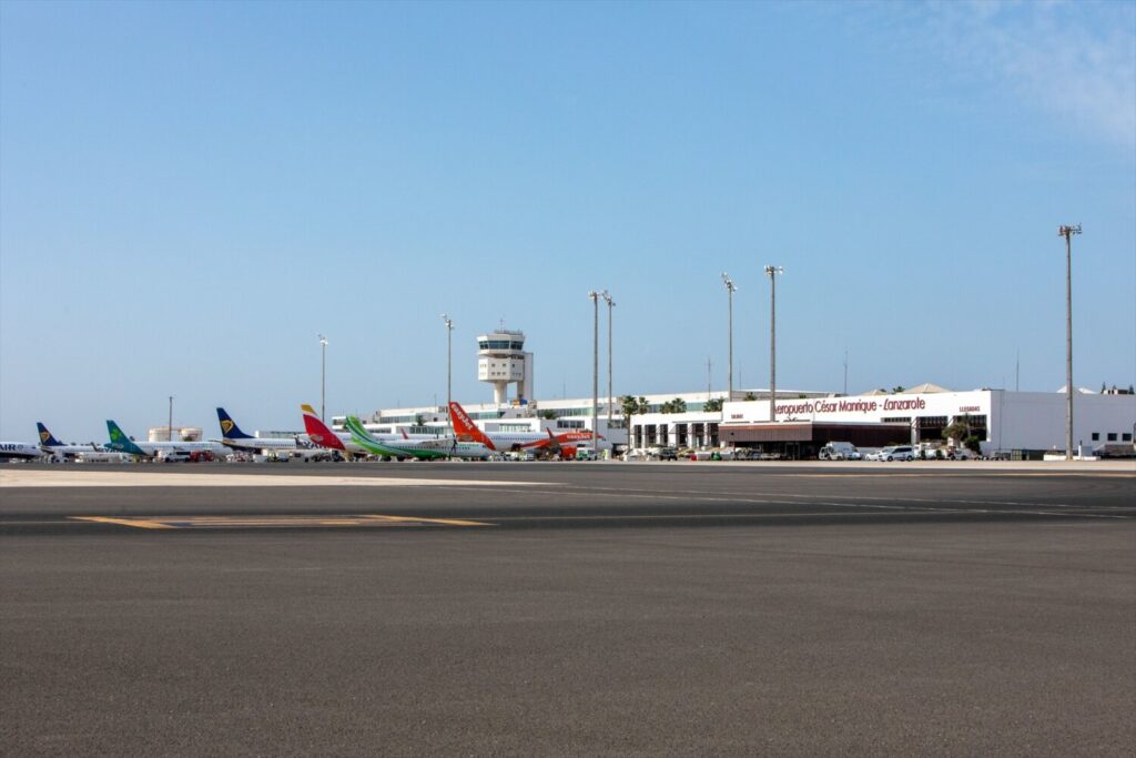 Aeropuerto de Lanzarote. Imagen Europa Press