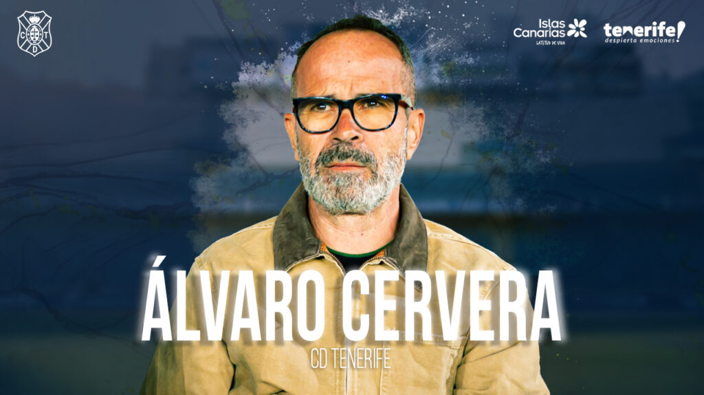 Álvaro Cervera, renovado como entrenador del CD Tenerife para la temporada 2025-2026