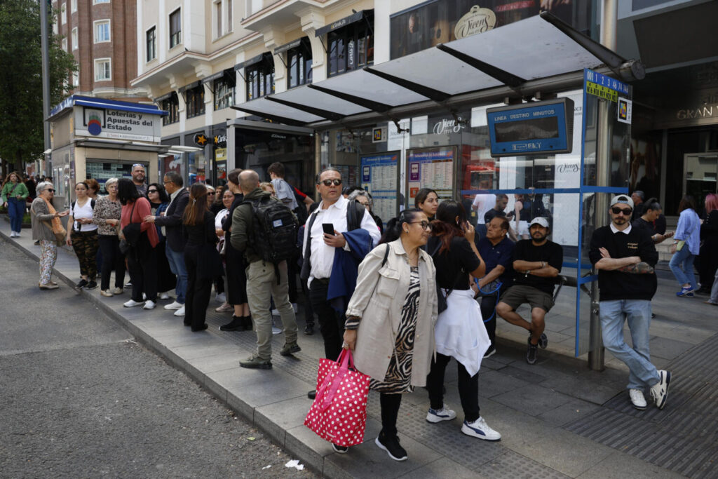 Todas las imágenes del apagón eléctrico en España