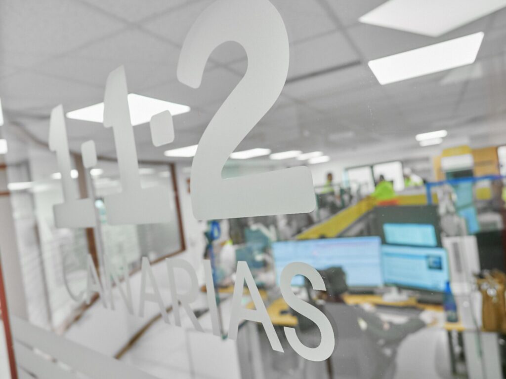 Herido un hombre al volcar con su tractor en San Juan de La Rambla, en Tenerife. Imagen de archivo del 112 Canarias.