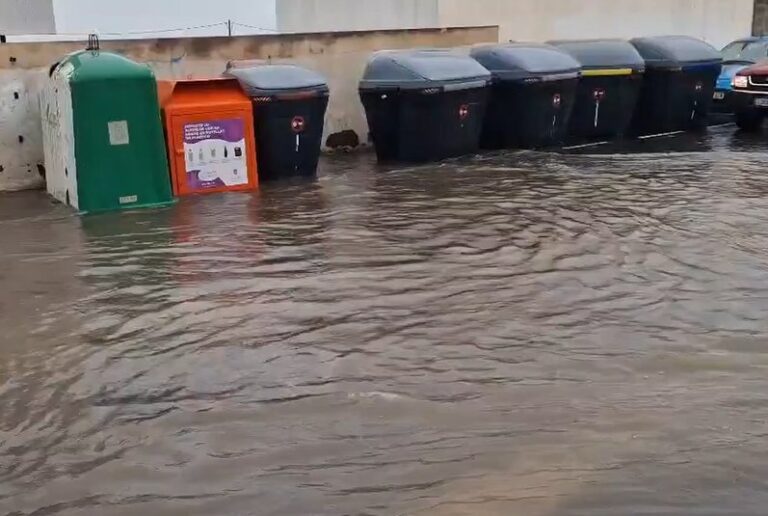 La borrasca Olivier deja lluvias intensas y desprendimientos en Canarias