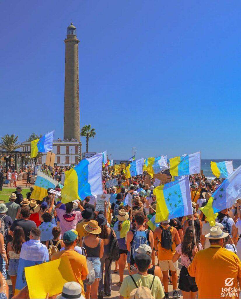 'Canarias tiene un límite' anuncia nuevas protestas contra el modelo turístico