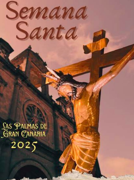 Cartel de la Semana Santa en Las Palmas de Gran Canaria 2025 