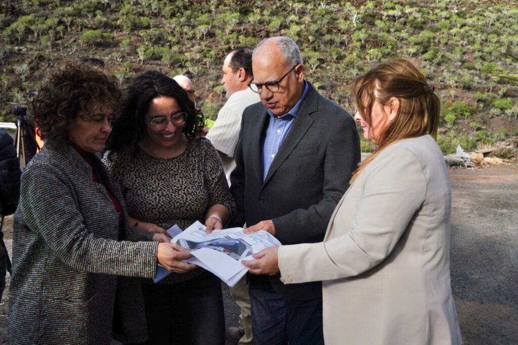 La Gomera inicia los trabajos de construcción del nuevo depósito de aguas en Las Galanas