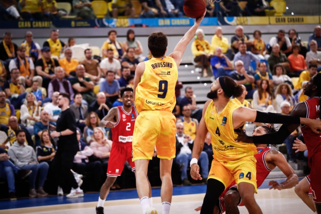 El Dreamland Gran Canaria pierde el segundo partido de la Eurocup ante imbatible finalizando en el Gran Canaria Arena con 94-103