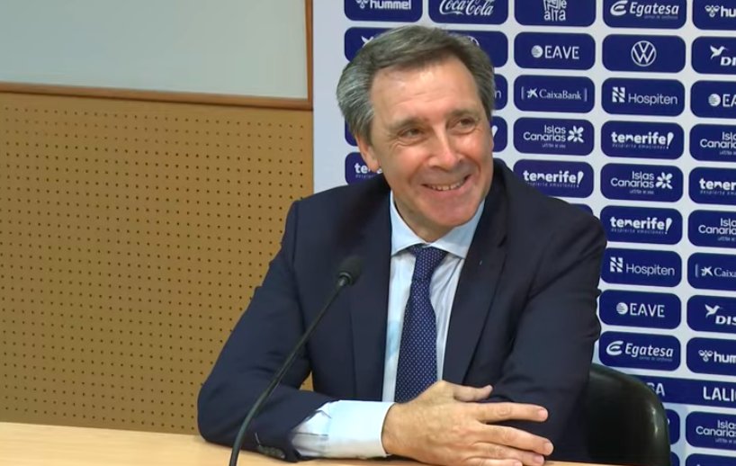 Miñambres releva a José Daniel Díaz Armas en la presidencia del Club Deportivo Tenerife desde este martes