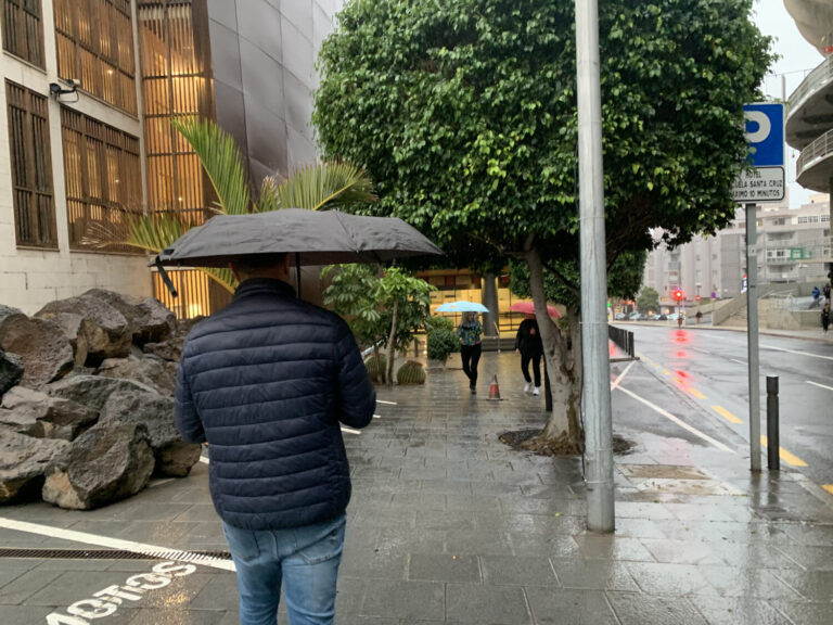 El ‘Año Nuevo’ traerá un frente atlántico de lluvias a Canarias