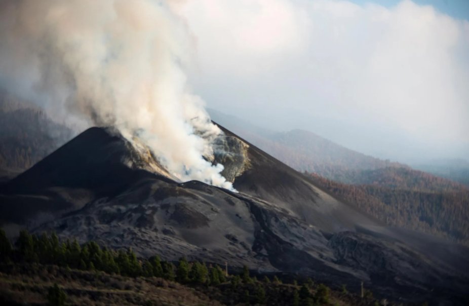 La inteligencia artificial acerca al público la erupción del volcán de La Palma