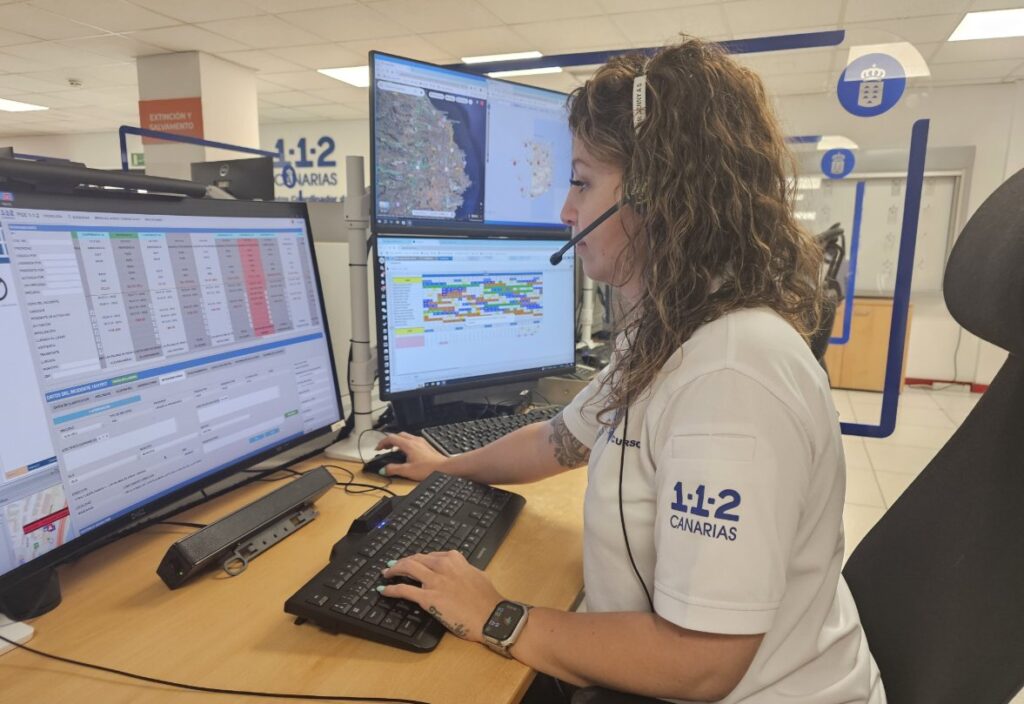 Un motorista resulta herido tras una caída en la GC-3