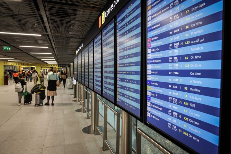 De todos los aeropuertos, el de Gran Canaria será el que más vuelos operará este 18 de abril con 339, por delante de Tenerife Sur con 249 vuelos