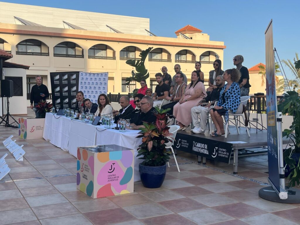 Rueda de prensa presentación rodaje La Reina del Flow Fuerteventura 